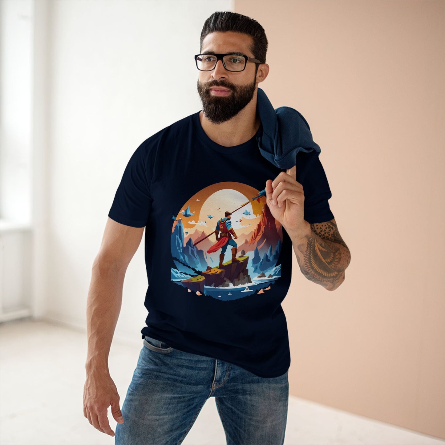 Adventures Graphic Unisex 100 Cotton Staple Tee 12