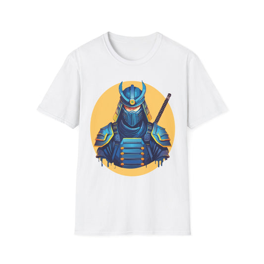 Samurai Shirt Unisex Softstyle T Shirt 100 Percent Ring Spun Cotton Tee For Everyday Comfort