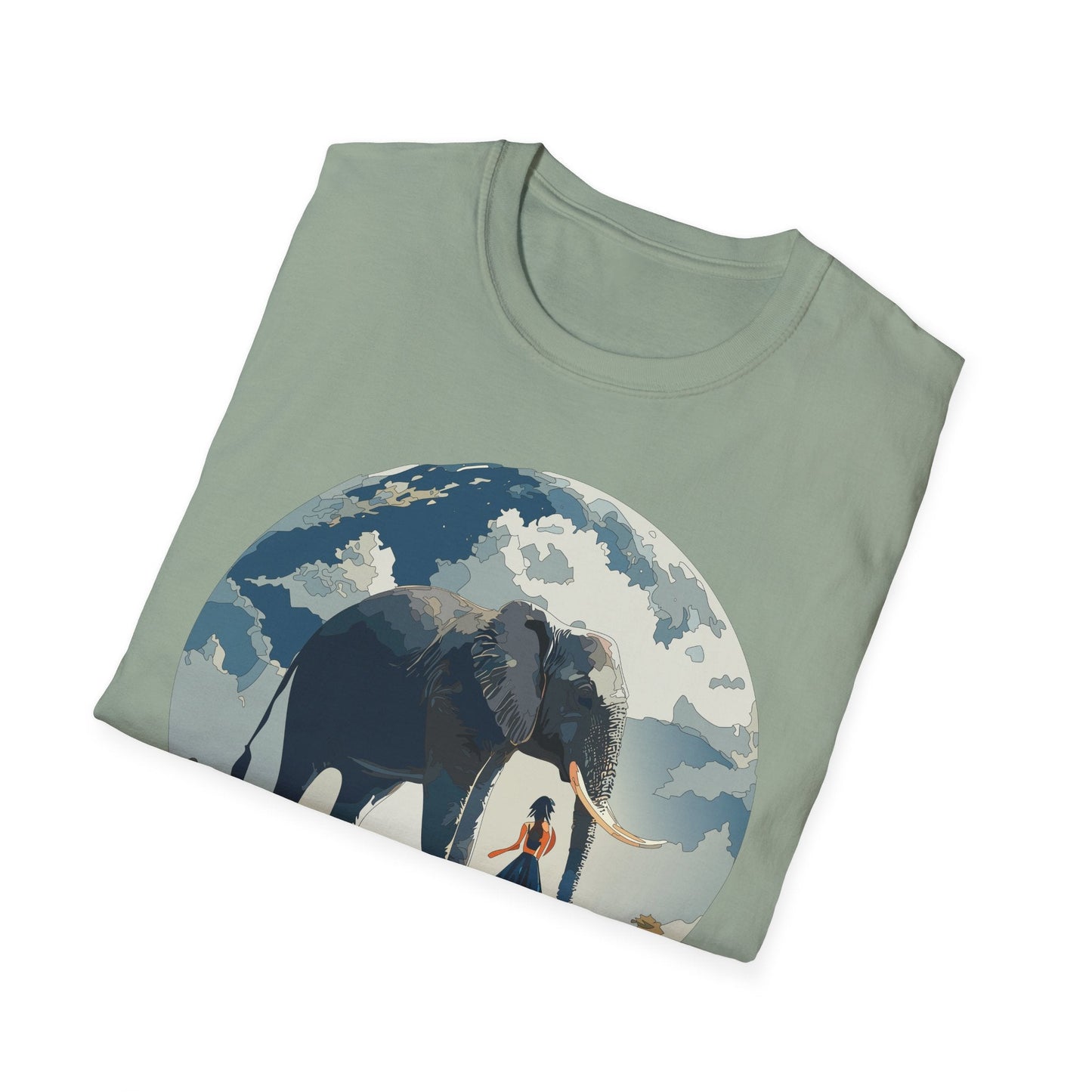 Womens Graphic T Shirt Art Design Tee Softstyle Gildan 64000 100 Percent Ring Spun Cotton