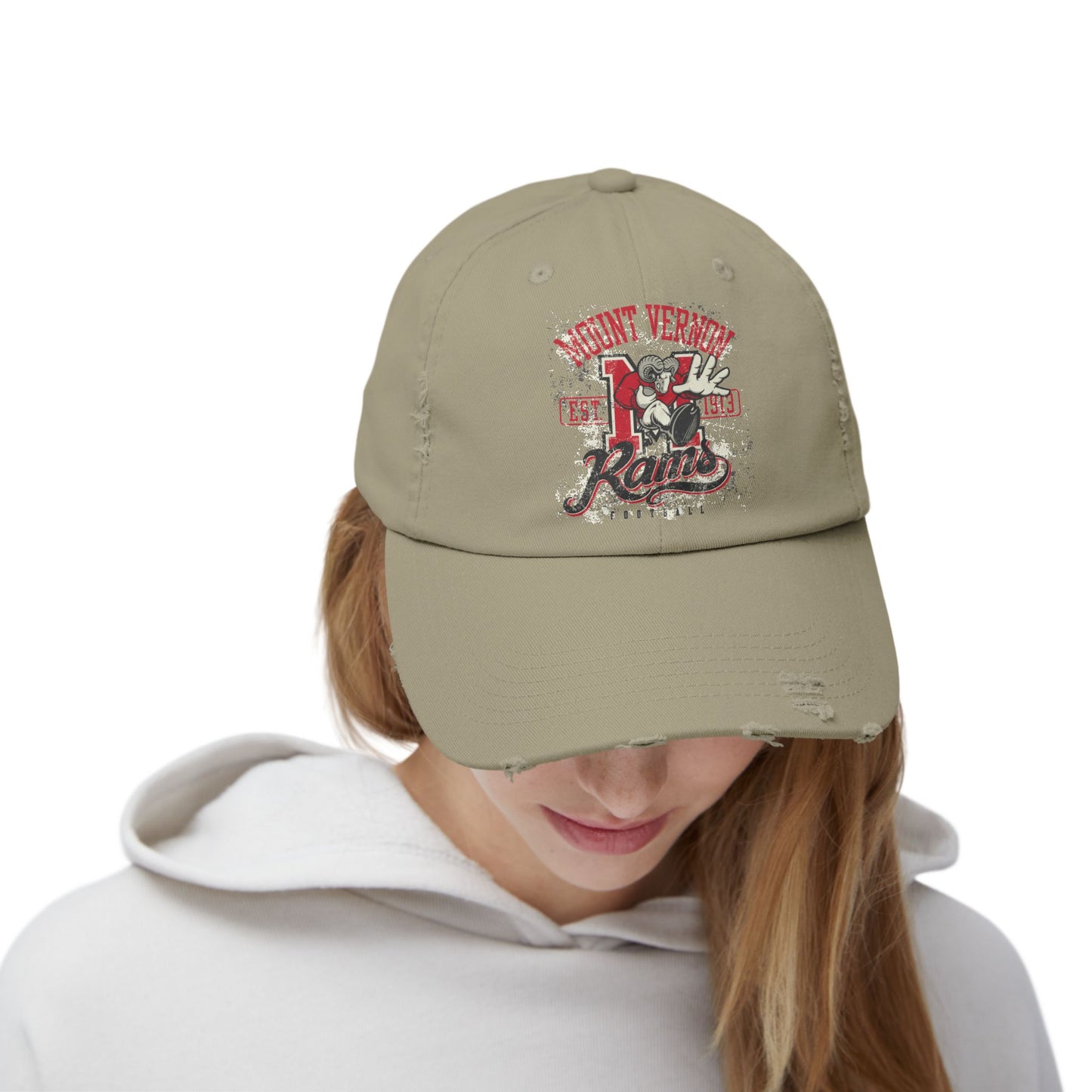 Unisex Vintage Sports Logo Cap, Cap with Sports Logo, Cap with Band Logo