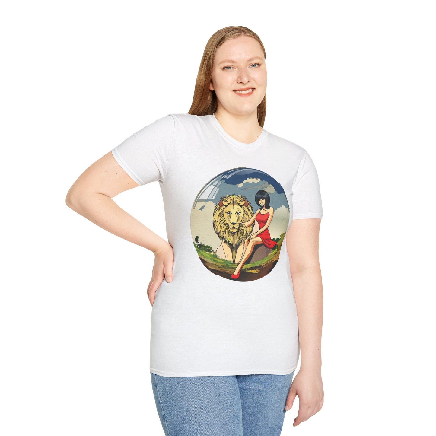 Womens Graphic T Shirts Art Design Tee Softstyle Gildan 64000 Unisex Comfort Fit