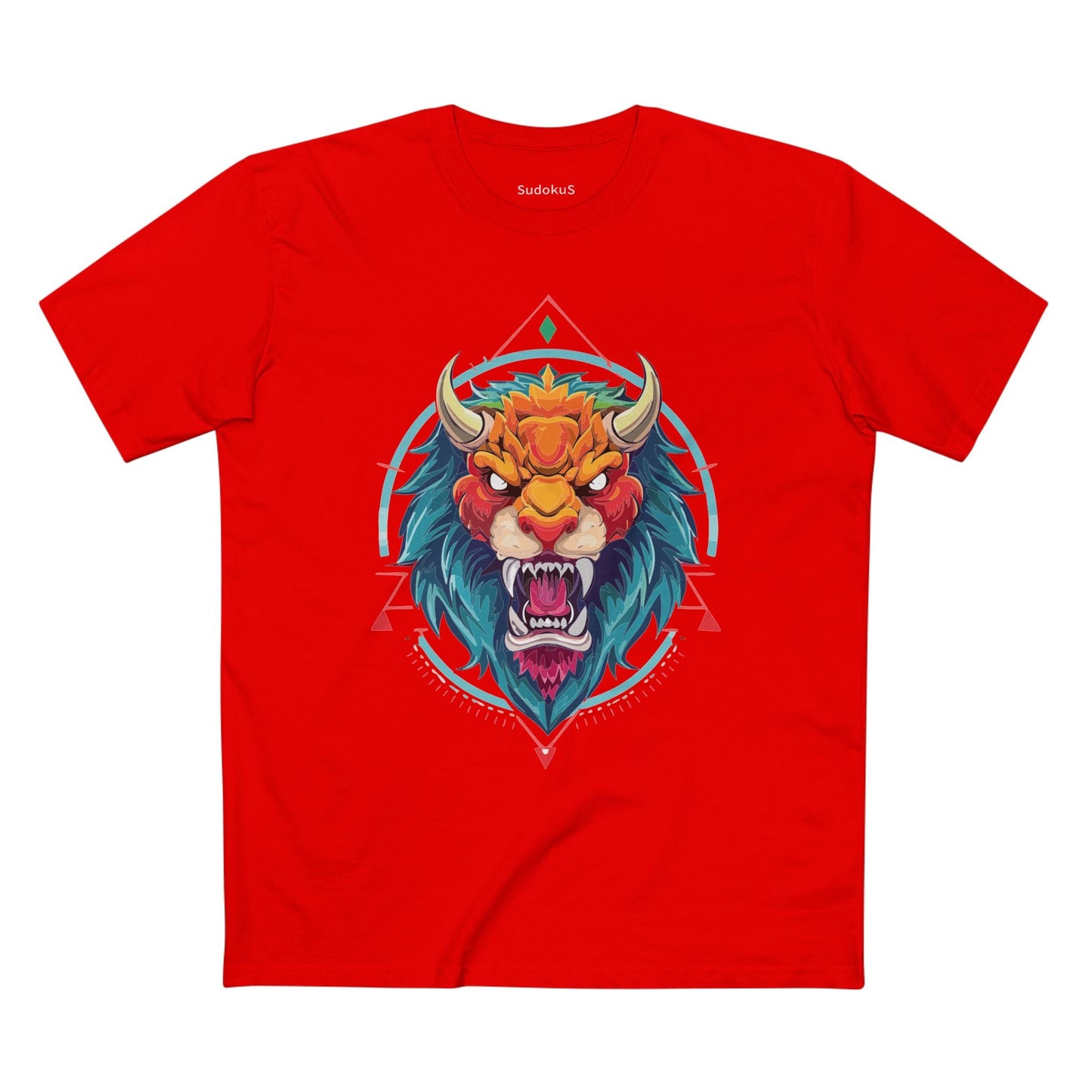 Cartoon Monsters Graphic Unisex 100 Cotton Staple Tee 19