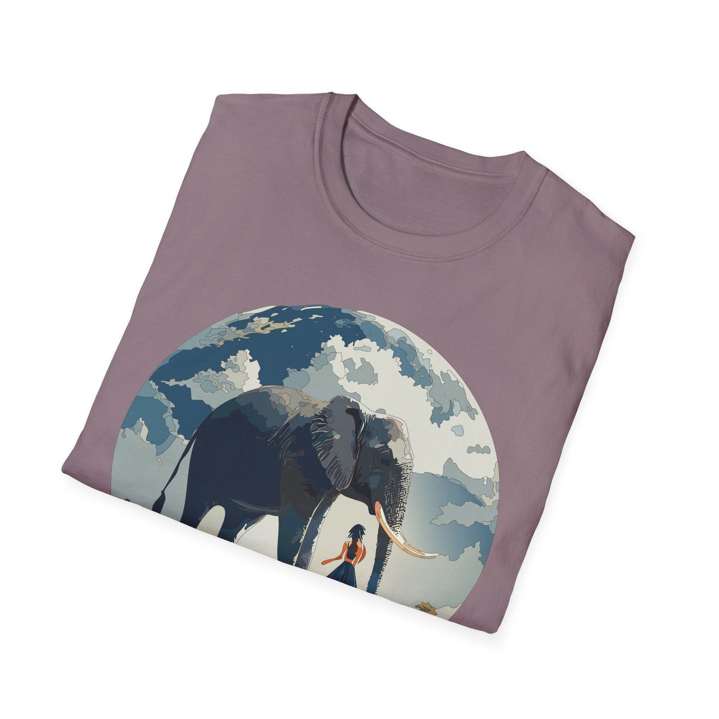 Womens Graphic T Shirt Art Design Tee Softstyle Gildan 64000 100 Percent Ring Spun Cotton