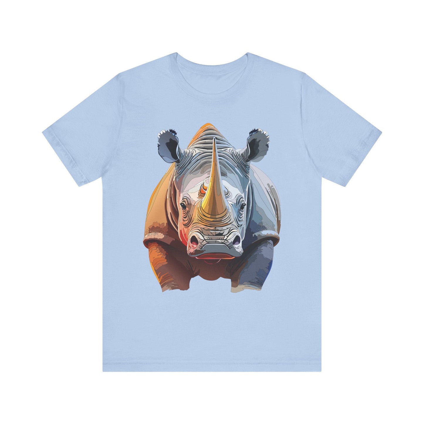 Unisex Animal Graphic Tee Shirt With Art Design Wild Animals Shirt Gildan Softstyle Cotton