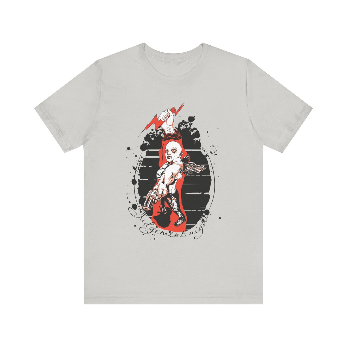 Judgment Night Tee, Artistic Tee, Graphic T-Shirt, Comic Tees, Artistic Comic T-Shirt, Vintage Top