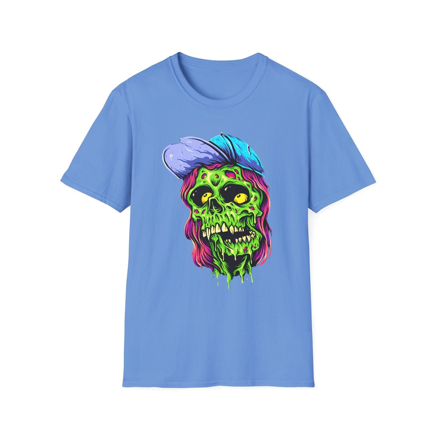 Skull Graphic Unisex Cotton T-shirt with Skeleton Artwork Design 27