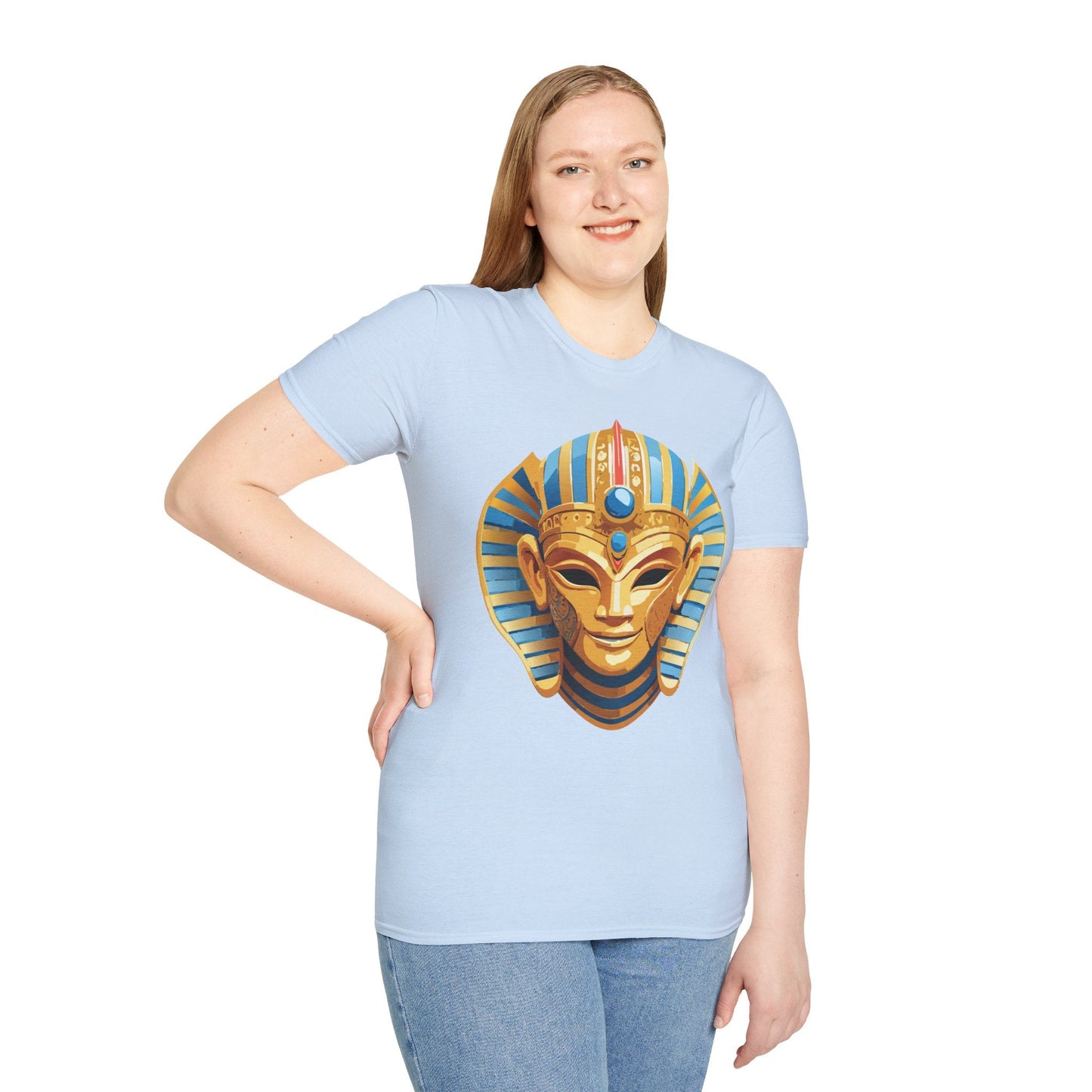 Mask Tee Shirt Unisex Masquerade Tee Softstyle Ring Spun Cotton Comfort For Everyday Wear