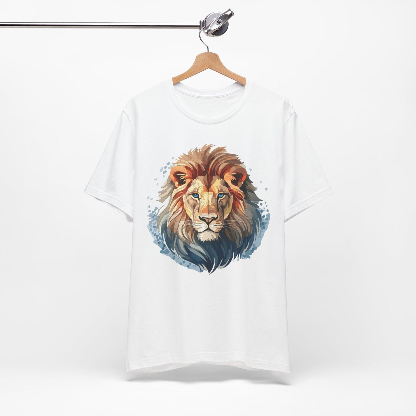 Lion Shirt, Animal Shirt, T-Shirt with Lion, Art Design Tee, Animal Tees, Safari T-Shirt 12