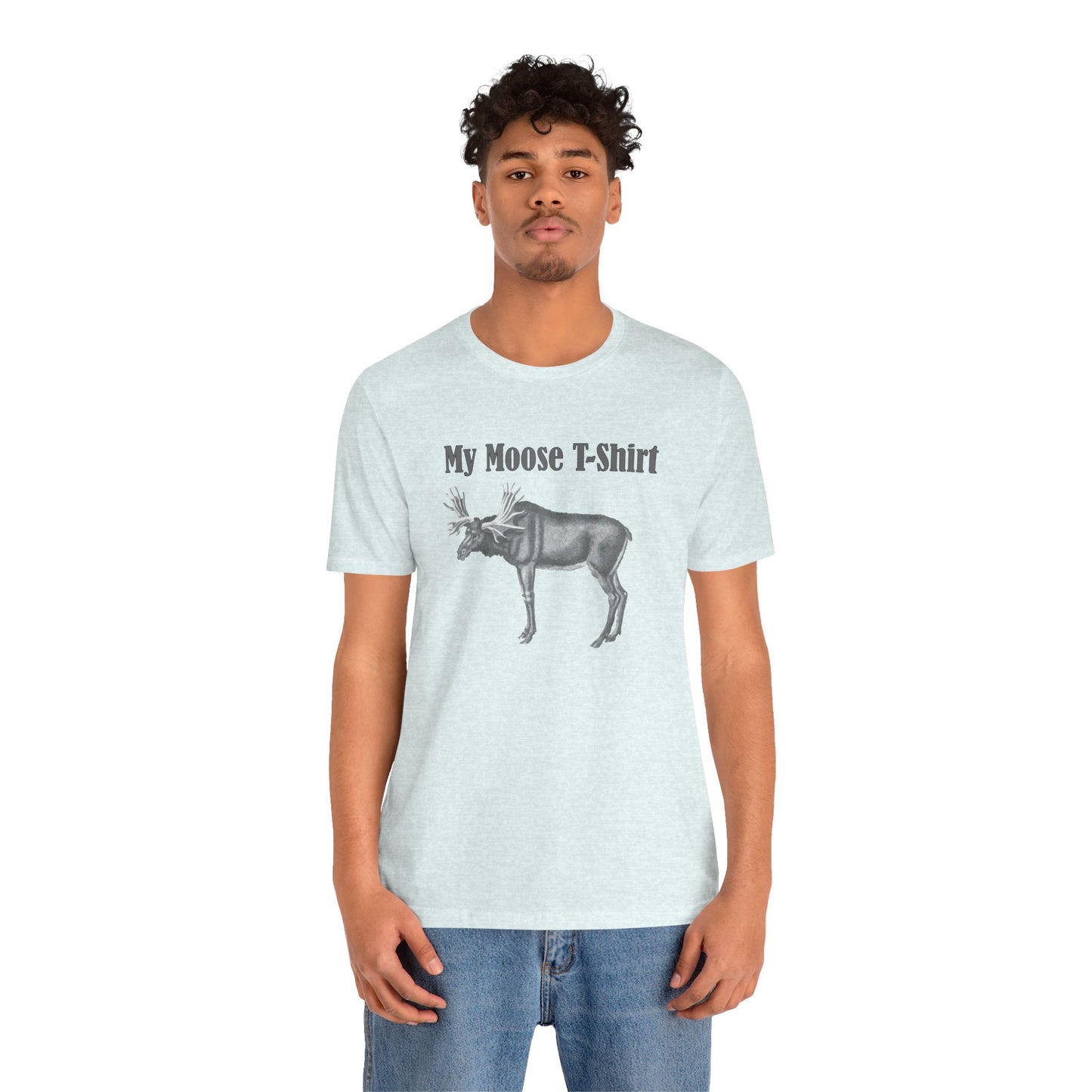 Unisex Cotton Tee Shirt with animals Print