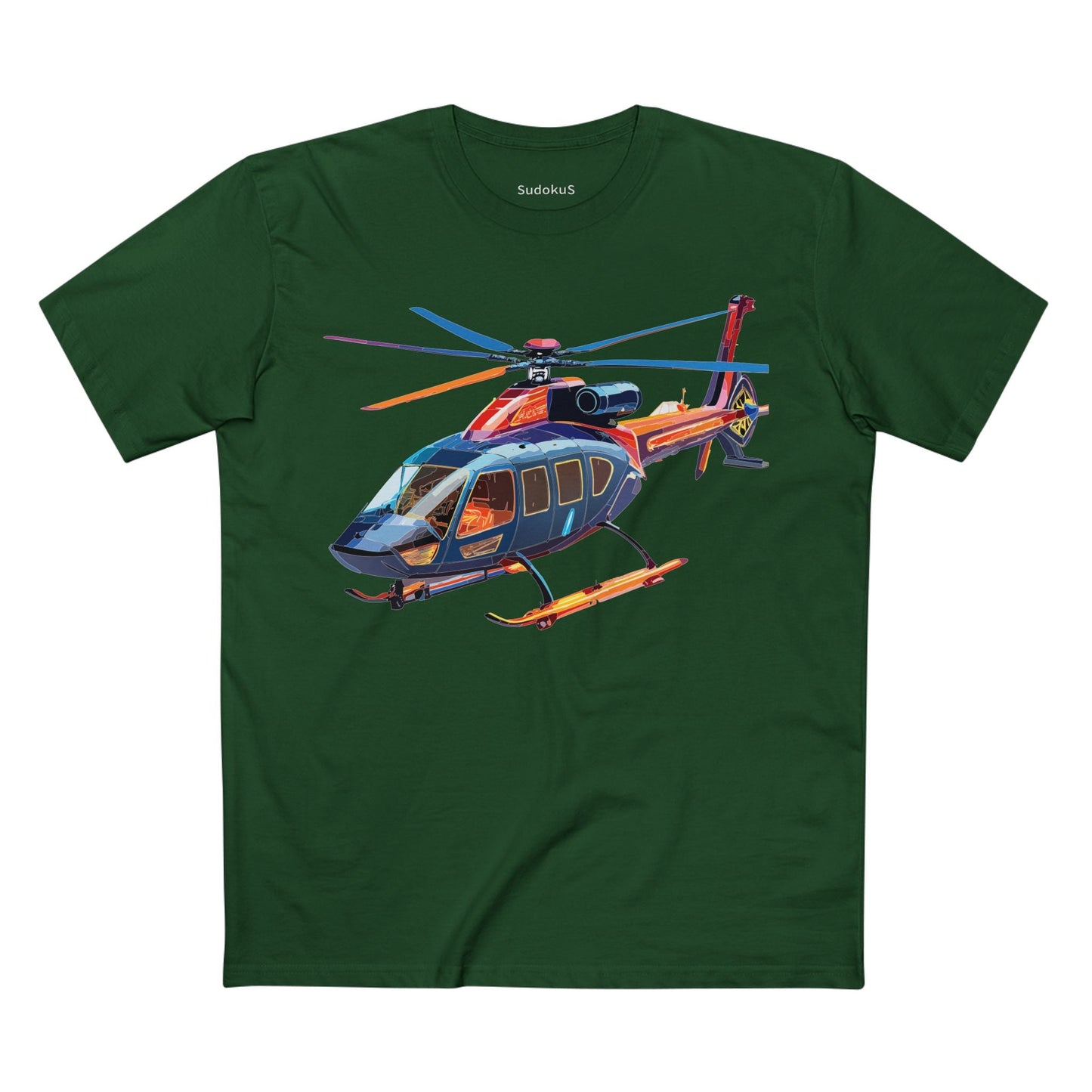 Chopper Graphic Unisex 100 Cotton Staple Tee 9