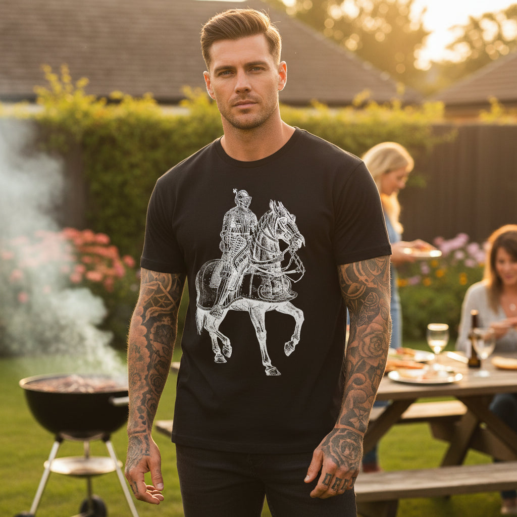 Knight Graphic Tee Unisex 100 Cotton Comfort Colors T-Shirt