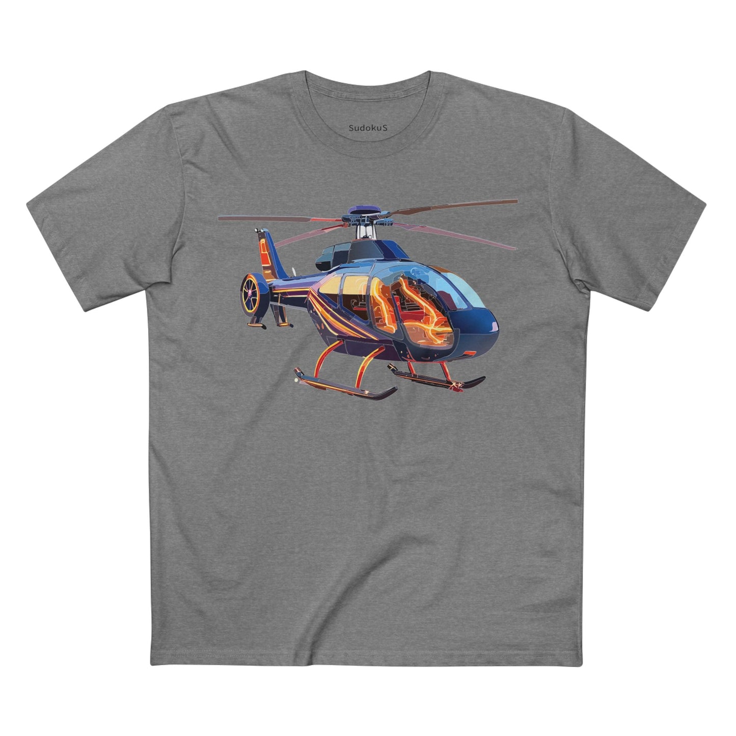 Chopper Graphic Unisex 100 Cotton Staple Tee 11