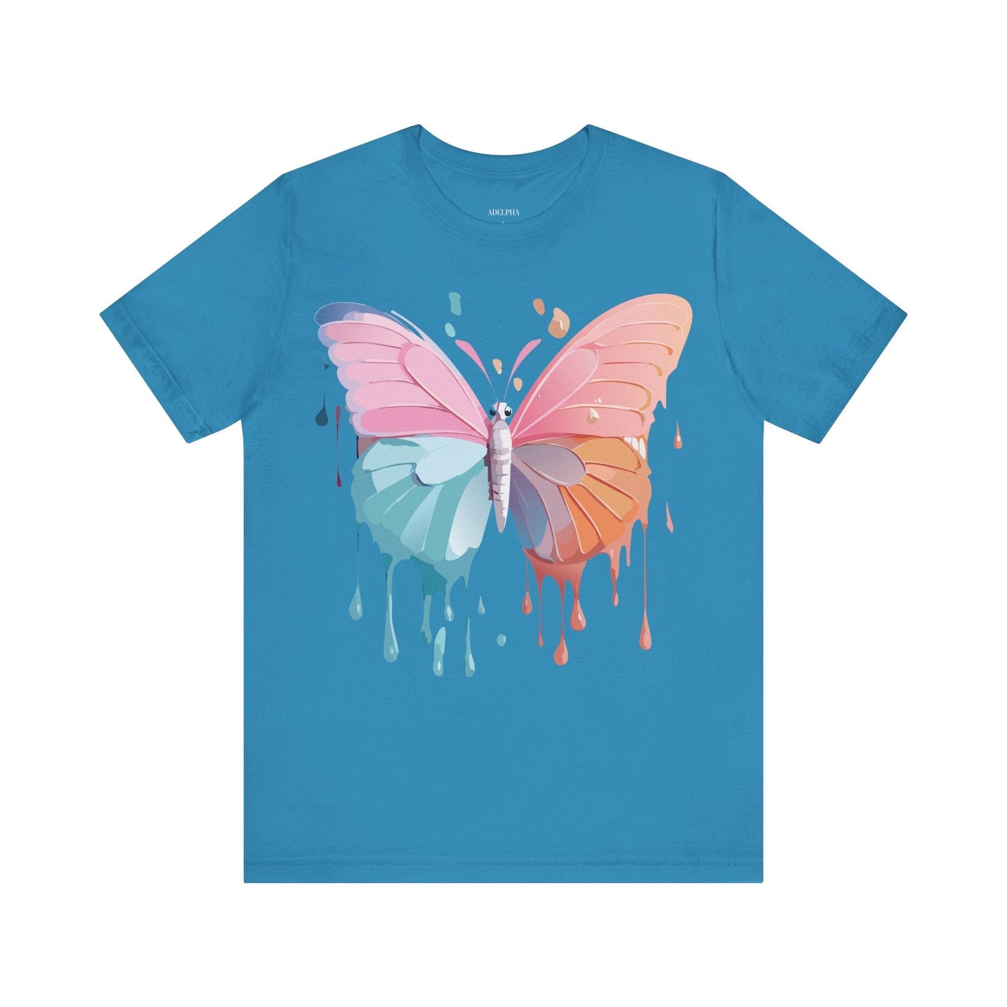 Adelpha Graphic Tee Unisex Short Sleeve Jersey Art Design Vintage Inspired