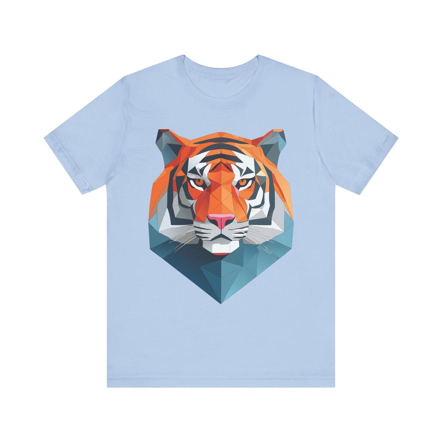 Unisex Animal Artwork Tee Shirt With Wild Animals Design For Everyday Wear And Comfort