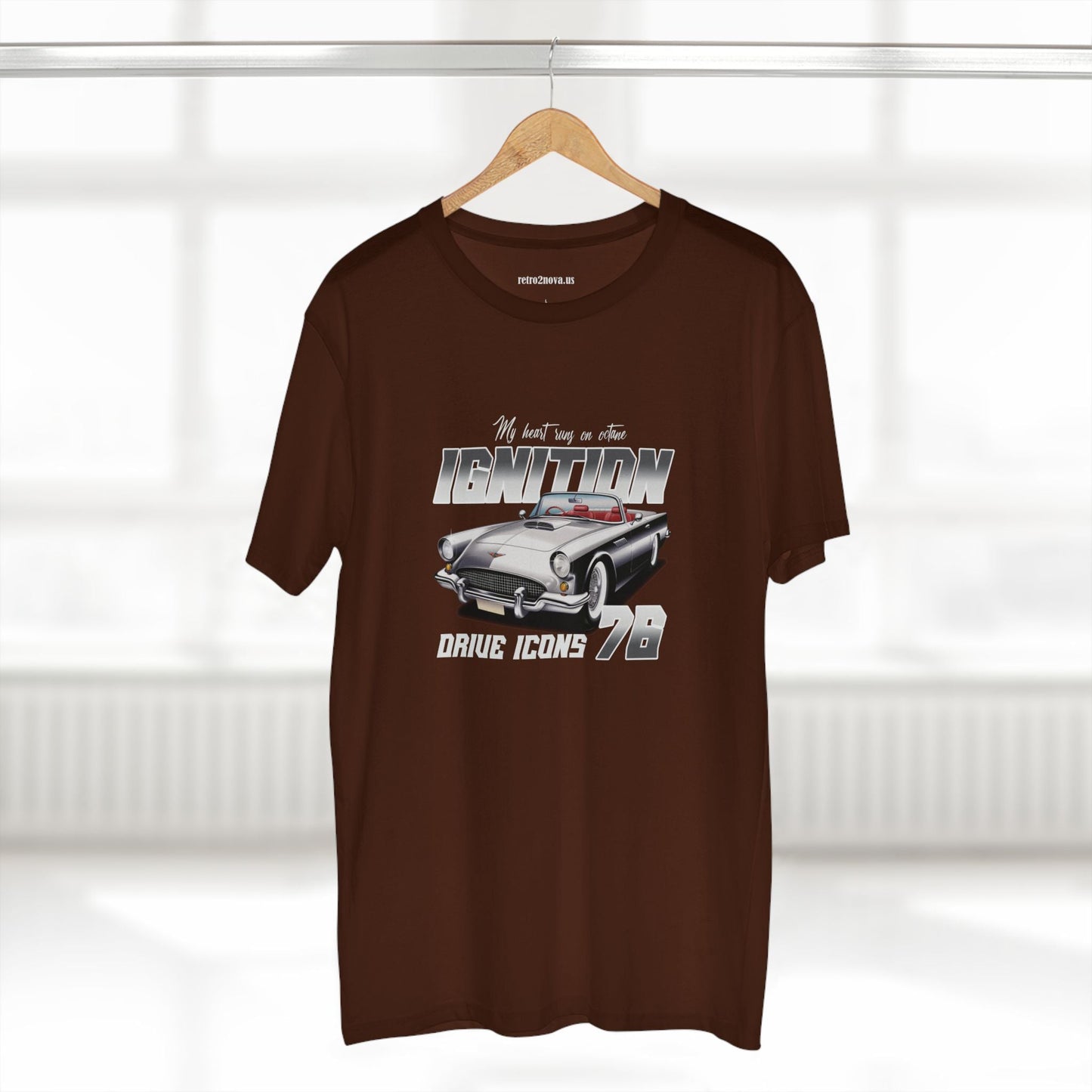 Retro Car Shirts Vintage Car Shirts RC11 Unisex Premium Cotton Tee With Original Art Design