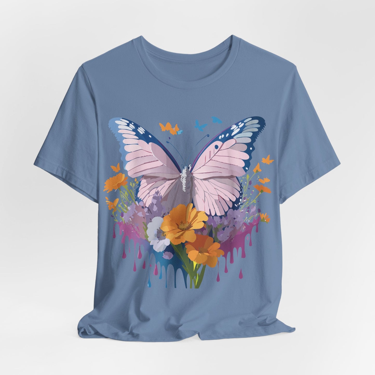 Butterfly Graphic Tee Unisex Jersey Short Sleeve Adelpha Art Design