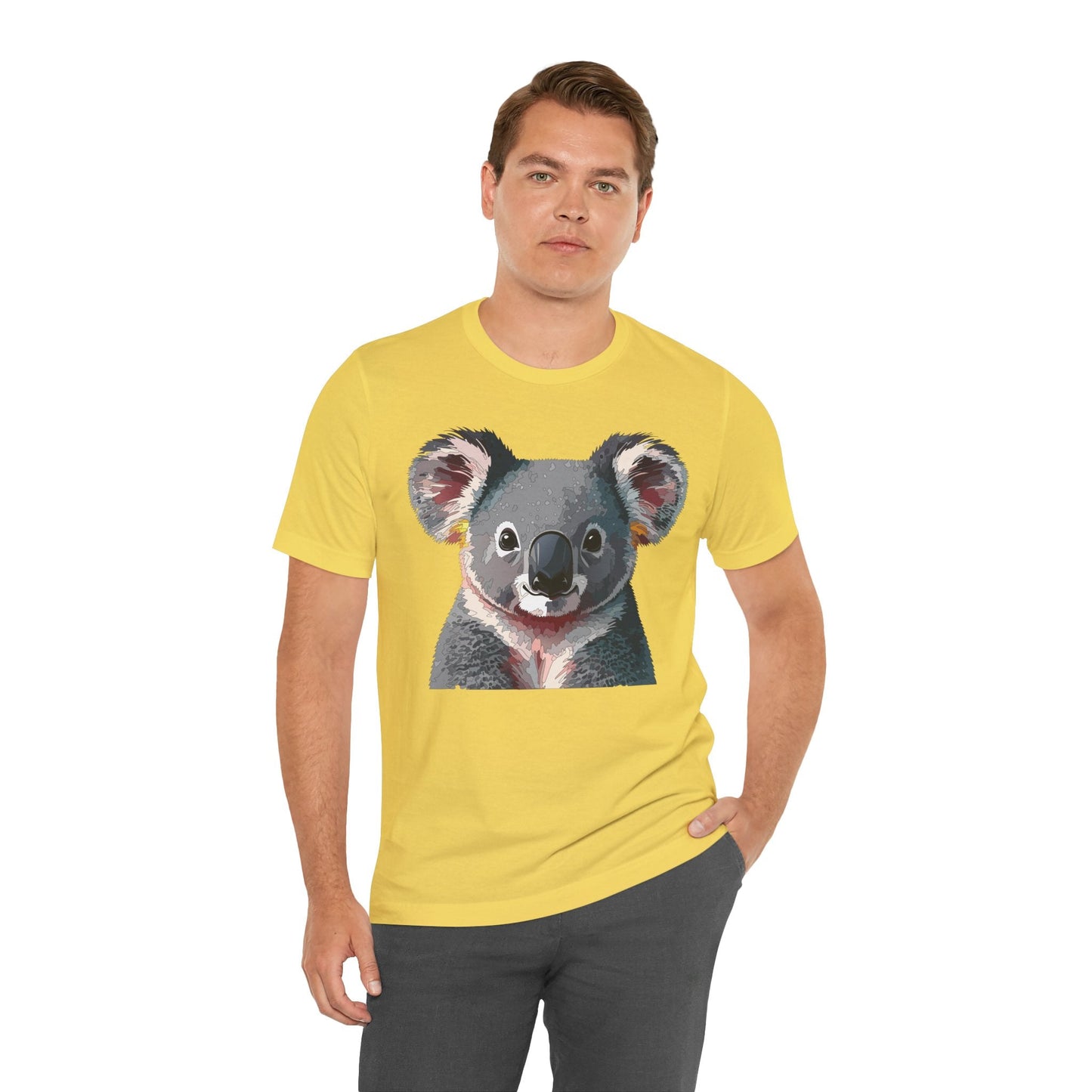 Unisex Animal Print Tee Shirt With Animals Art Design And Wildlife Graphic Comfortable Everyday Wear