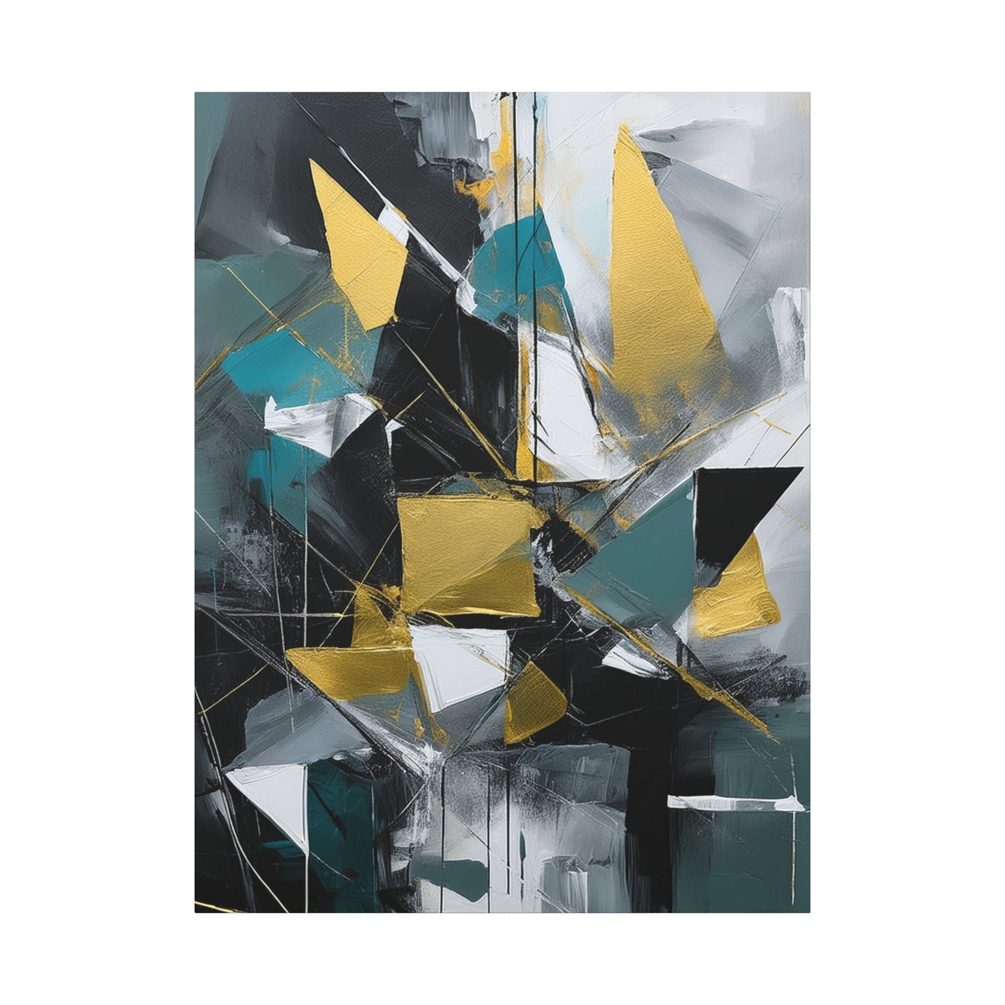 Abstract Oil Painting Print Canvas 20x24,20x30,24x30 24x32,24x36,30x40 32x48,36x48,40x60 Pine-Wood Inner Frame ABS-206