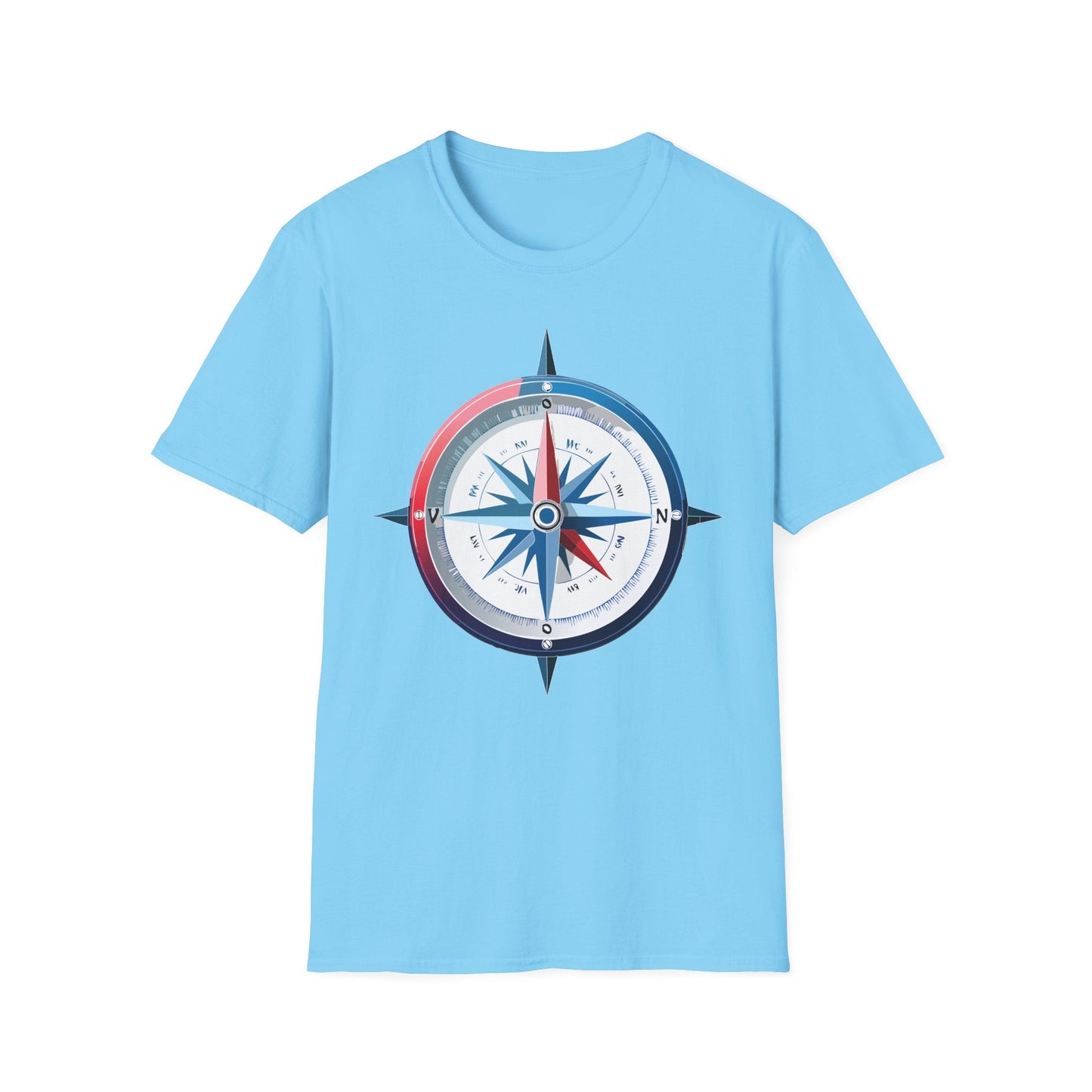 Compass Navigator Graphic Tee Unisex 100 Cotton 5