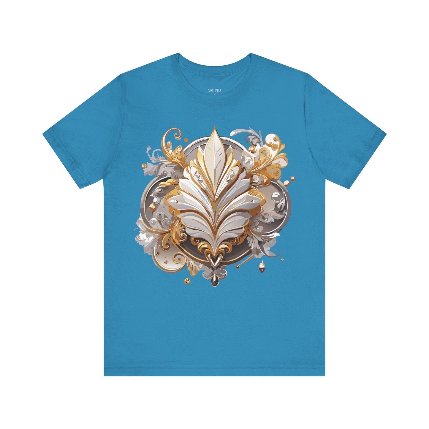 Jewelry Graphic Unisex 100 Cotton Vintage Treasure Art T-Shirt 11