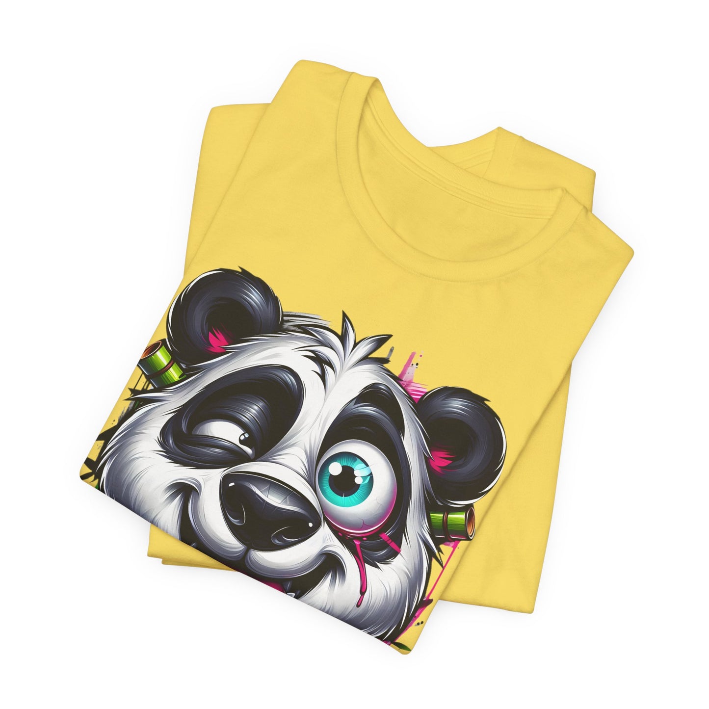 DiDi Panda Shirt, Funny Animal T-Shirt, Cartoon Top, Funny Panda Tee Shirt, Animal Tees, Art Design T-Shirt, Graphic Tee