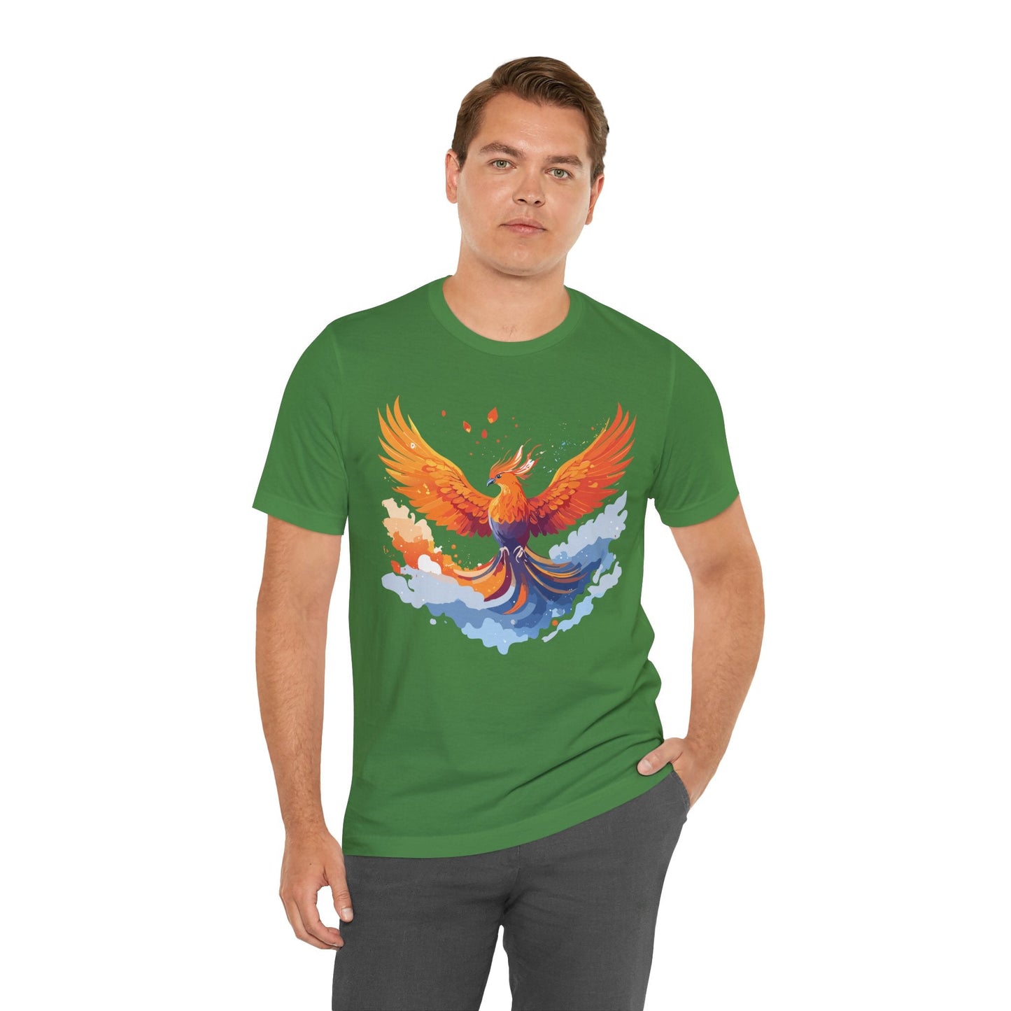 Unisex Animal Shirt With Art Design Graphic Tee Wild Animals Shirt For Everyday Wear