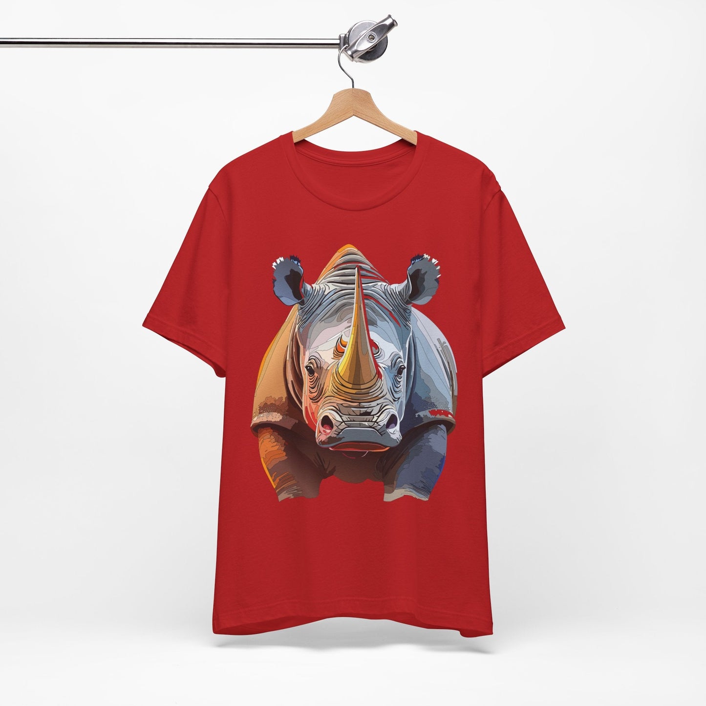 Unisex Animal Graphic Tee Shirt With Art Design Wild Animals Shirt Gildan Softstyle Cotton