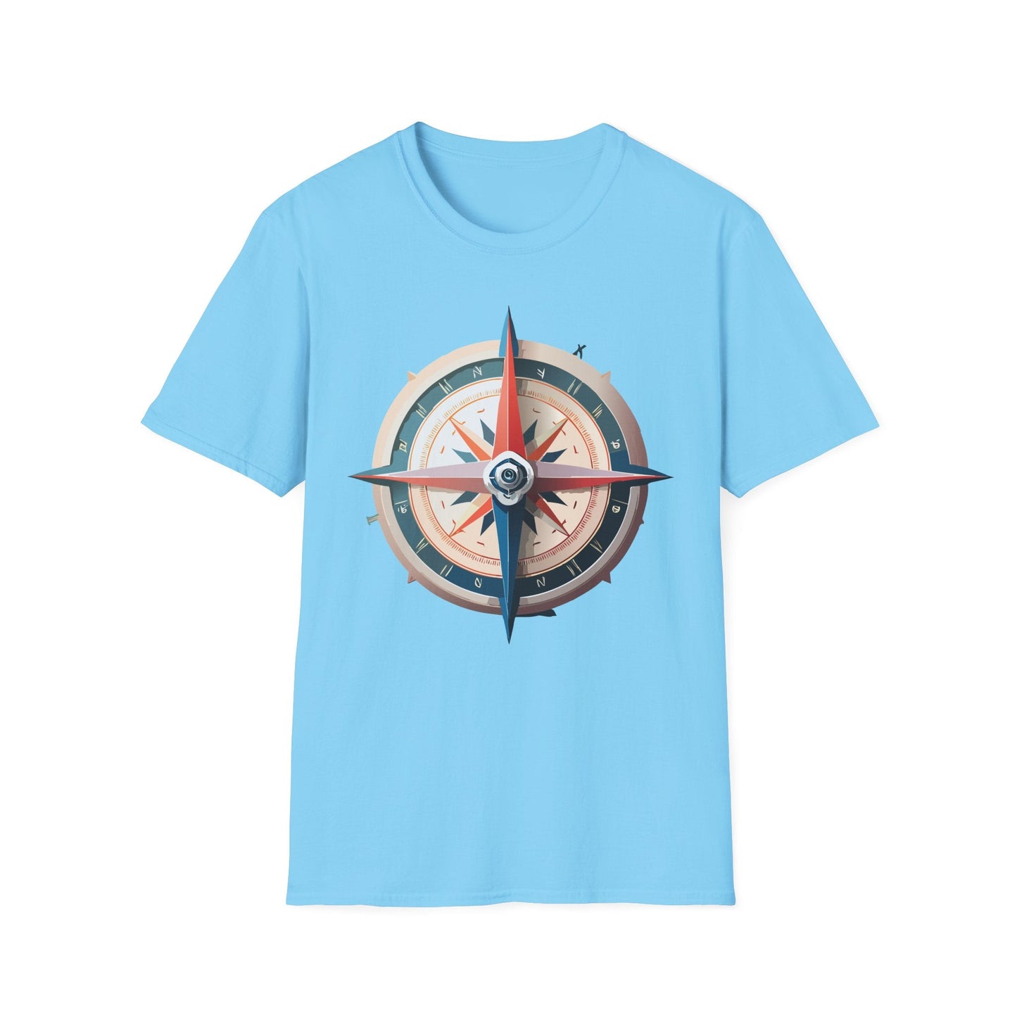 Compass Navigator Graphic Tee Unisex 100 Cotton 19