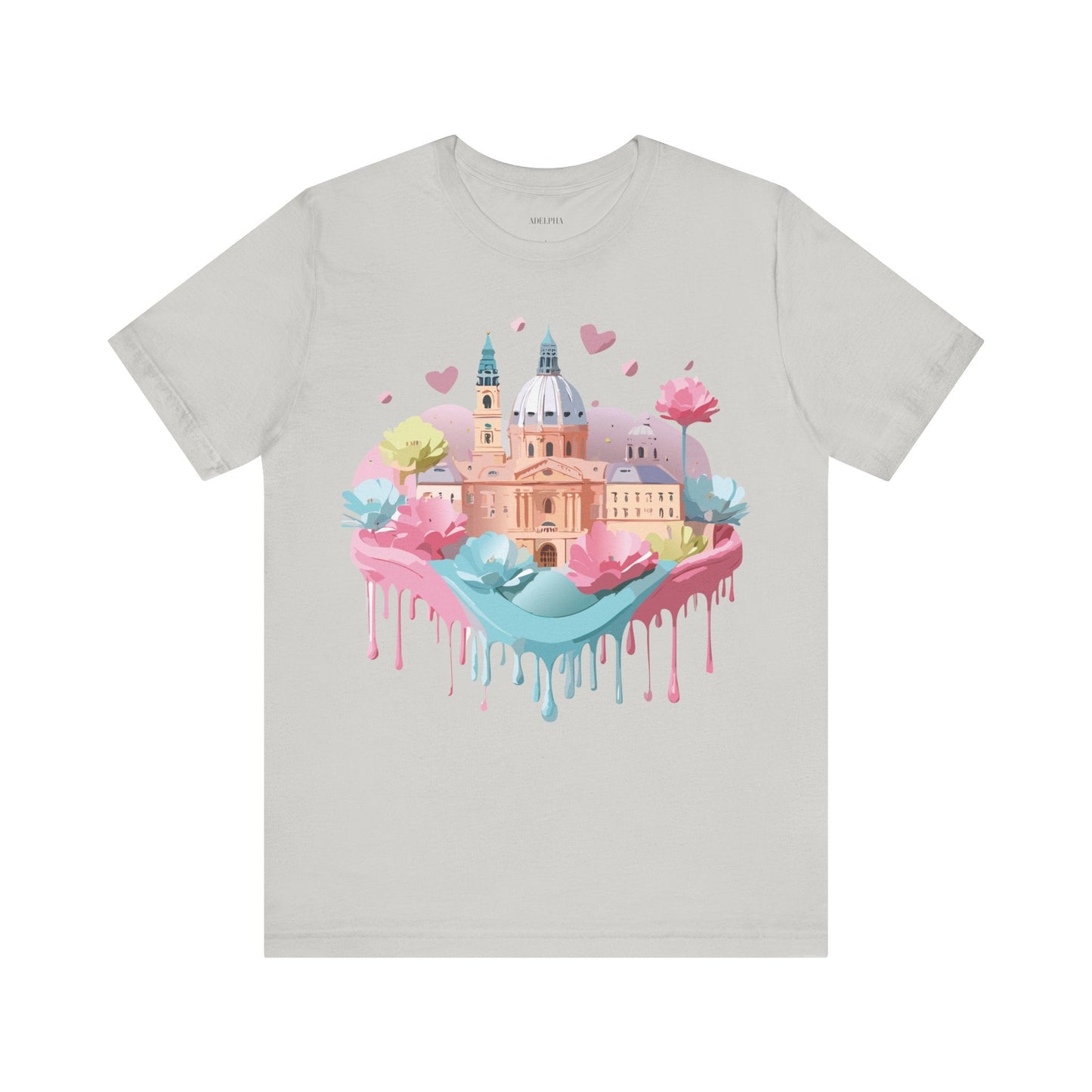 Prague Tourist Shirt Unisex Graphic Tee With Vintage Inspired Artwork By Adelpha