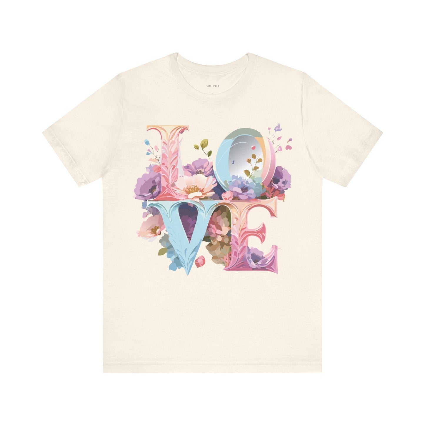 Adelpha Valentine Graphic Tee Unisex Short Sleeve Vintage Inspired Art Design for Everyday Wear
