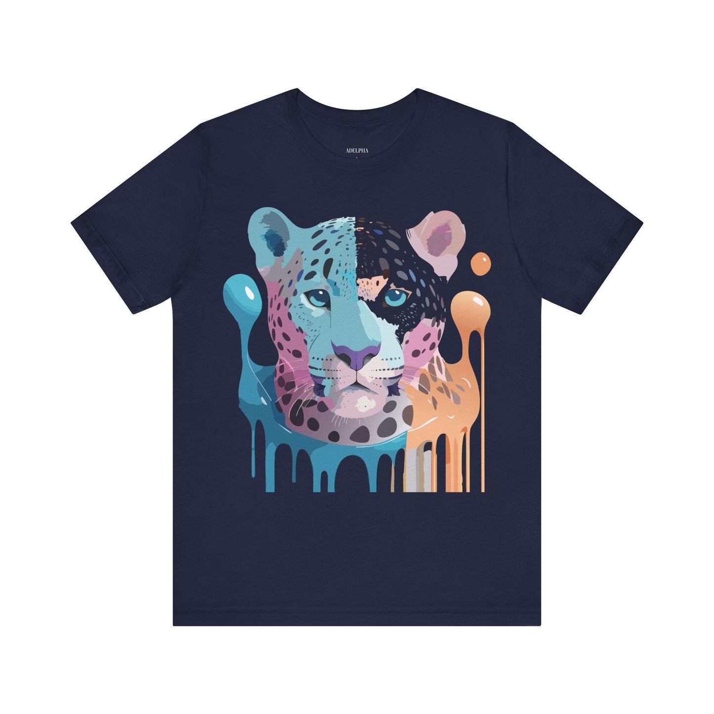 Cheetah Graphic Unisex 100 Cotton Artwork Tee 7