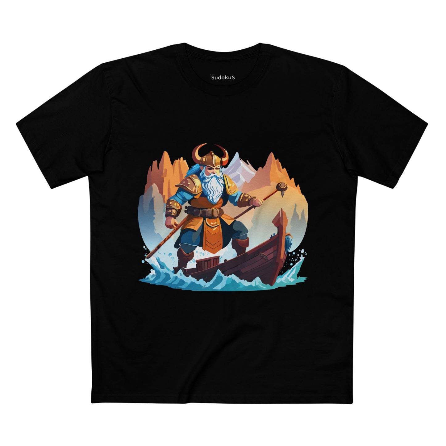 Viking Graphic Unisex 100 Cotton Staple Tee 27
