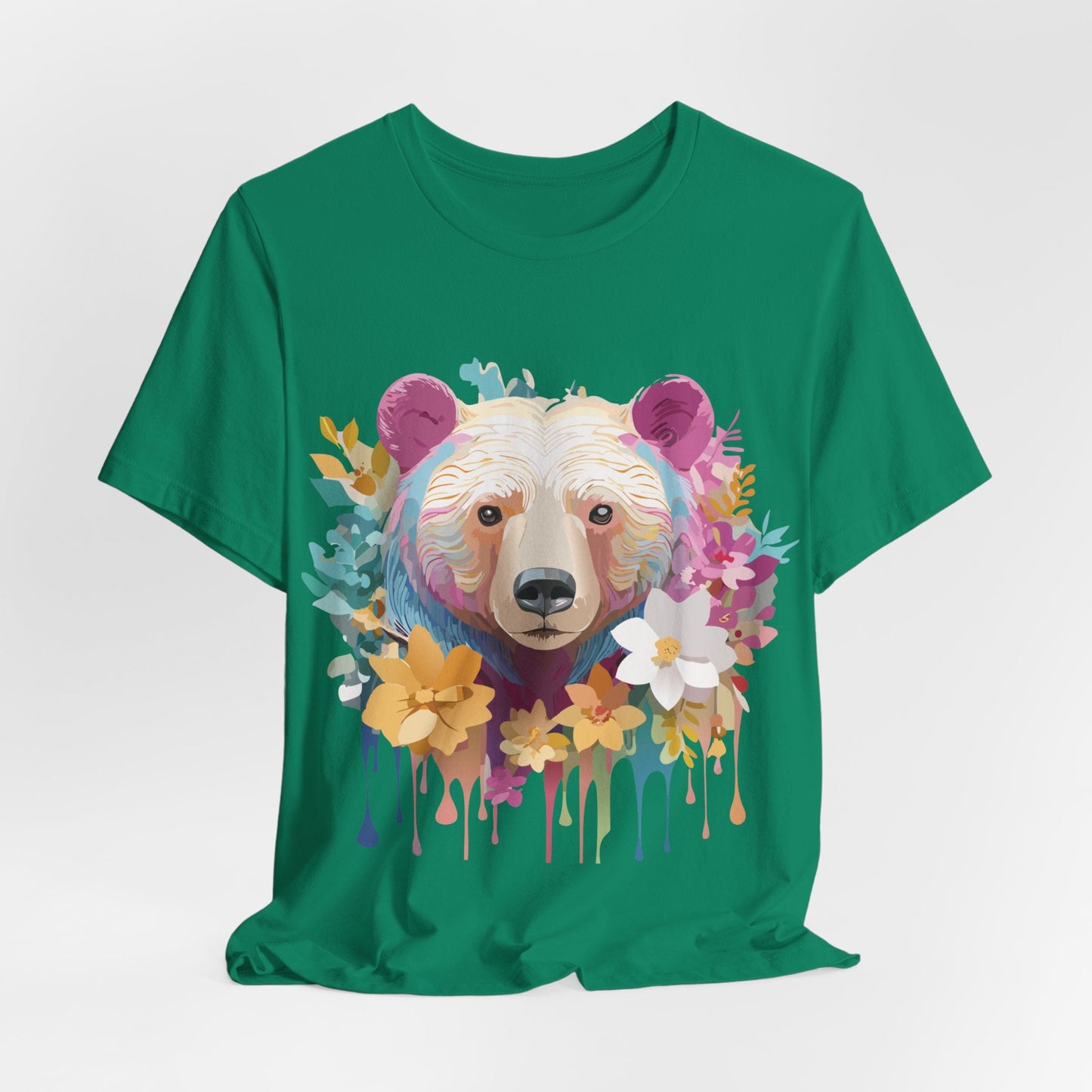 Bear Graphic Tee Unisex Vintage Inspired Artwork Adelpha Premium Collection