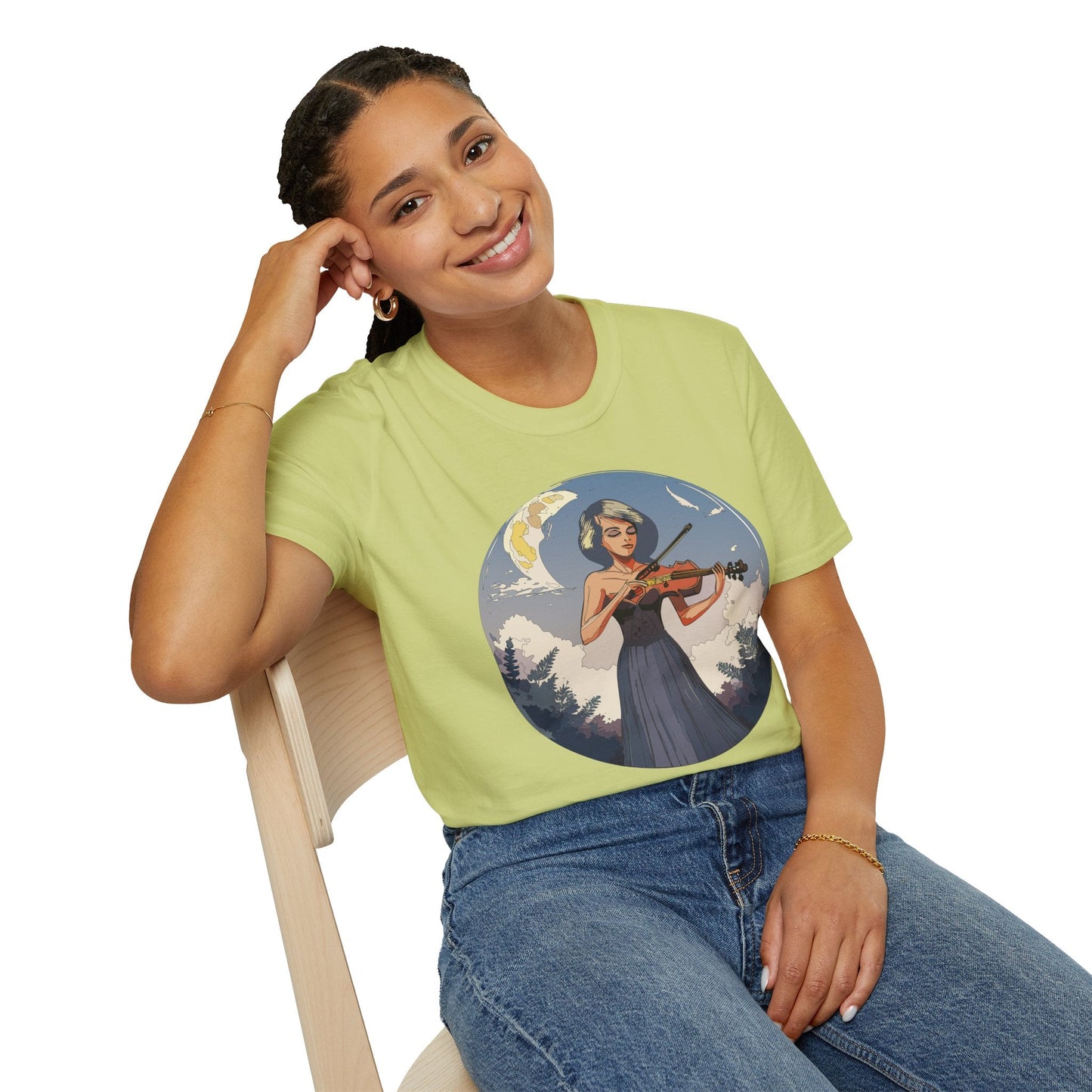 Womens Graphic T Shirts Art Design Shirt For Women Cotton Tee Comfortable Everyday Wear
