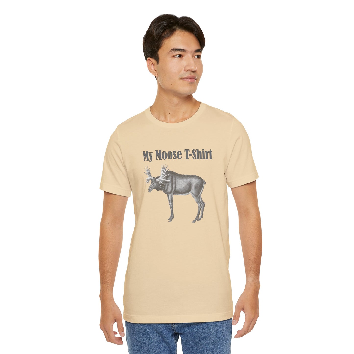 Unisex Cotton Tee Shirt with animals Print