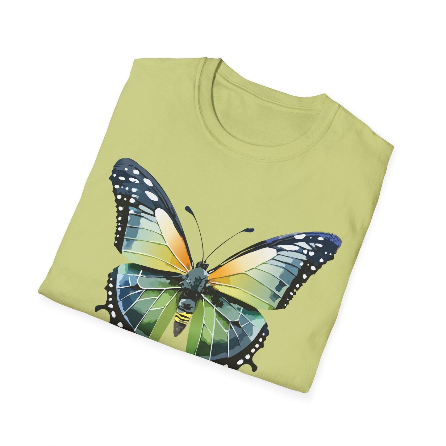 Butterfly Shirt Unisex Softstyle Gildan 64000 Monarch Butterfly Graphic Tee For Men And Women