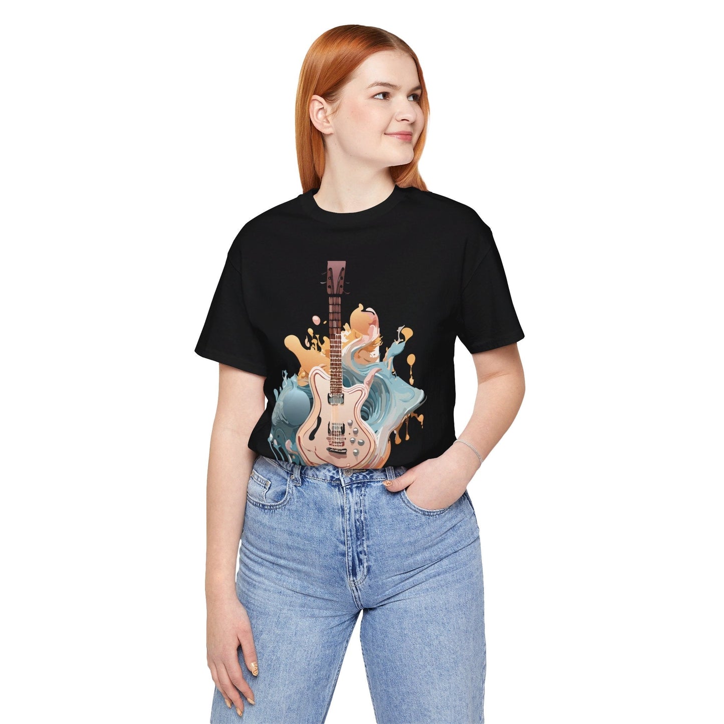 Adelpha Vintage Inspired Graphic Tee Unisex Jersey Short Sleeve Music Design Collectible