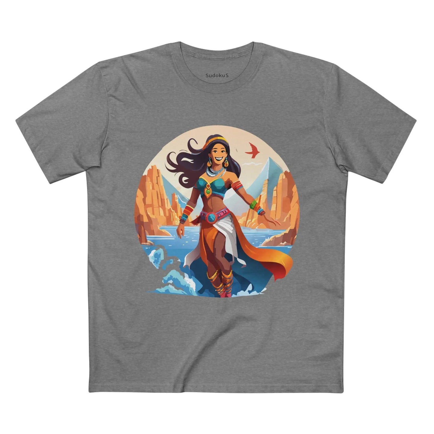 Dancer Graphic Unisex 100 Cotton Staple Tee 4