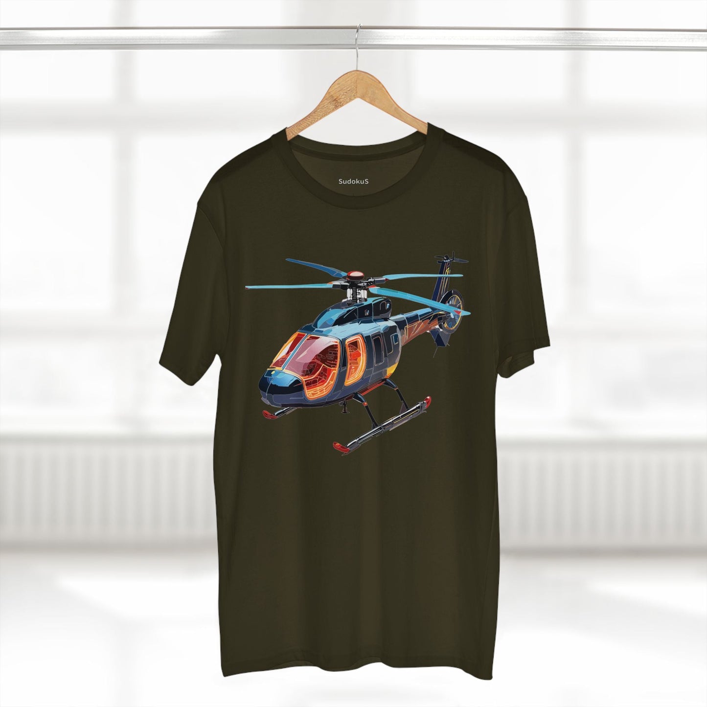 Chopper Graphic Unisex 100 Cotton Staple Tee 12