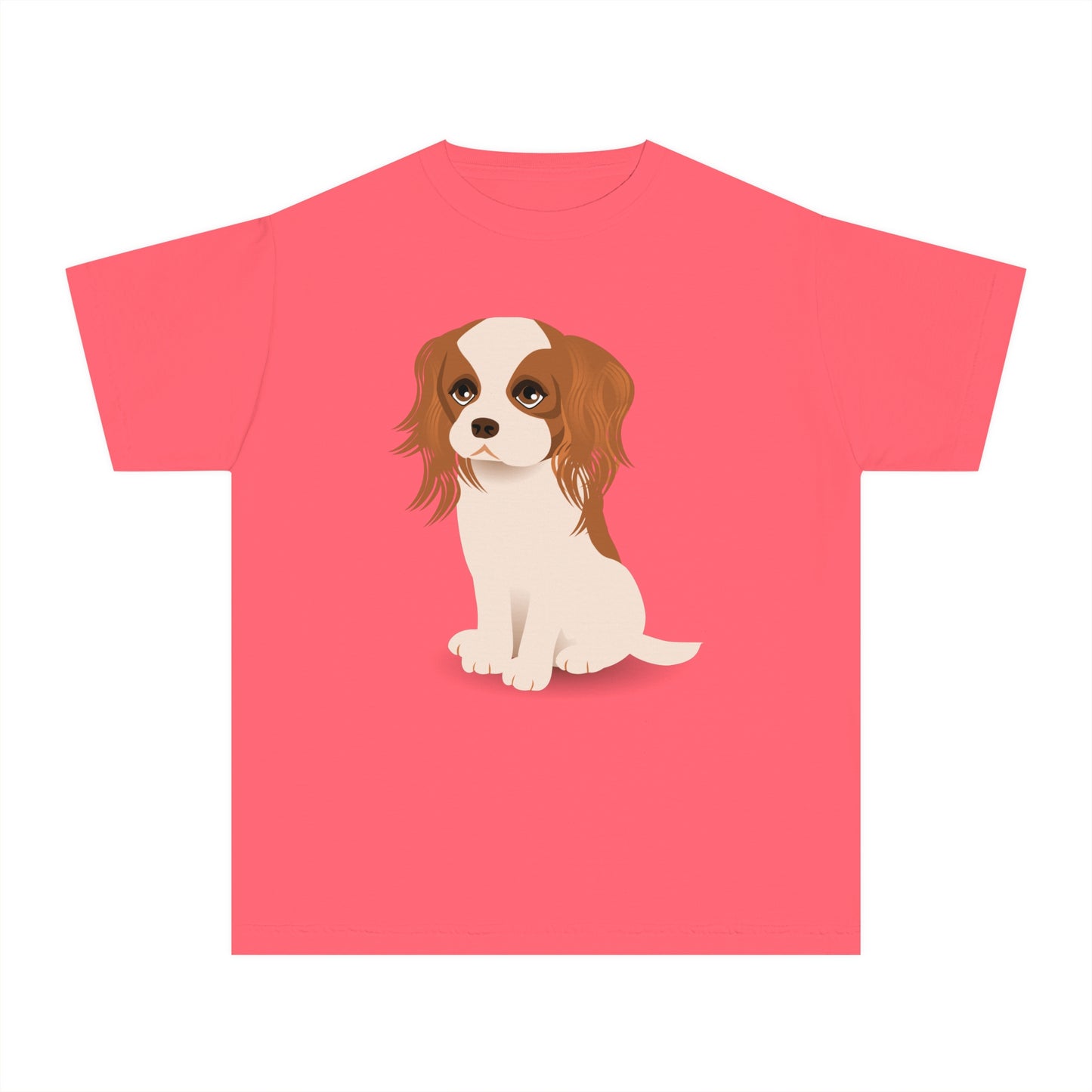 Youth Tee Shirt with Little Dog