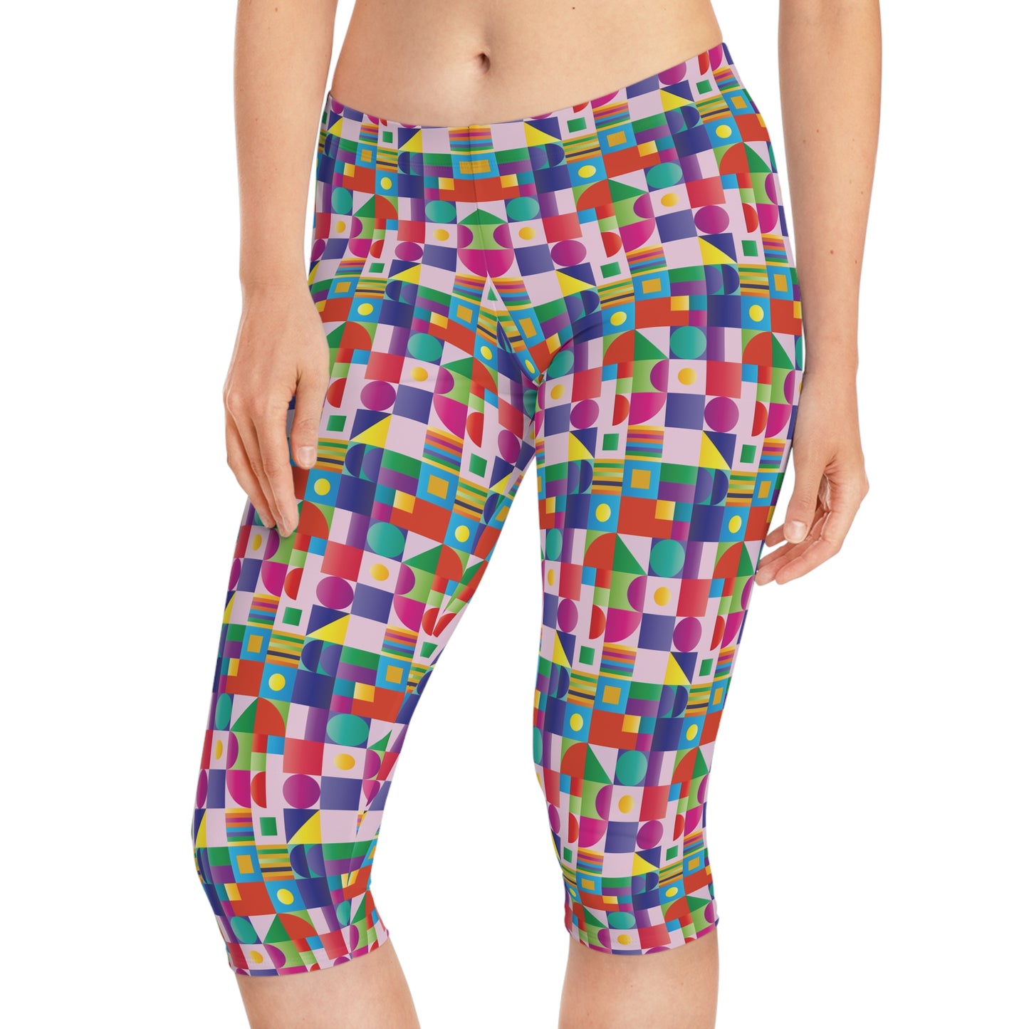 Abstract Leggings