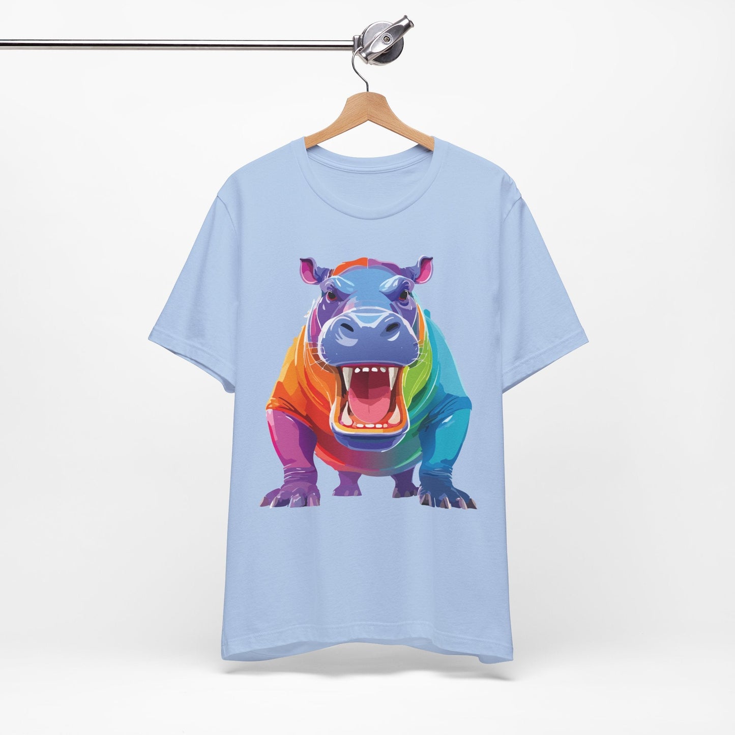 Unisex Animal Tee Shirt With Art Design Wild Animals Graphic Tee For Men Women All Sizes