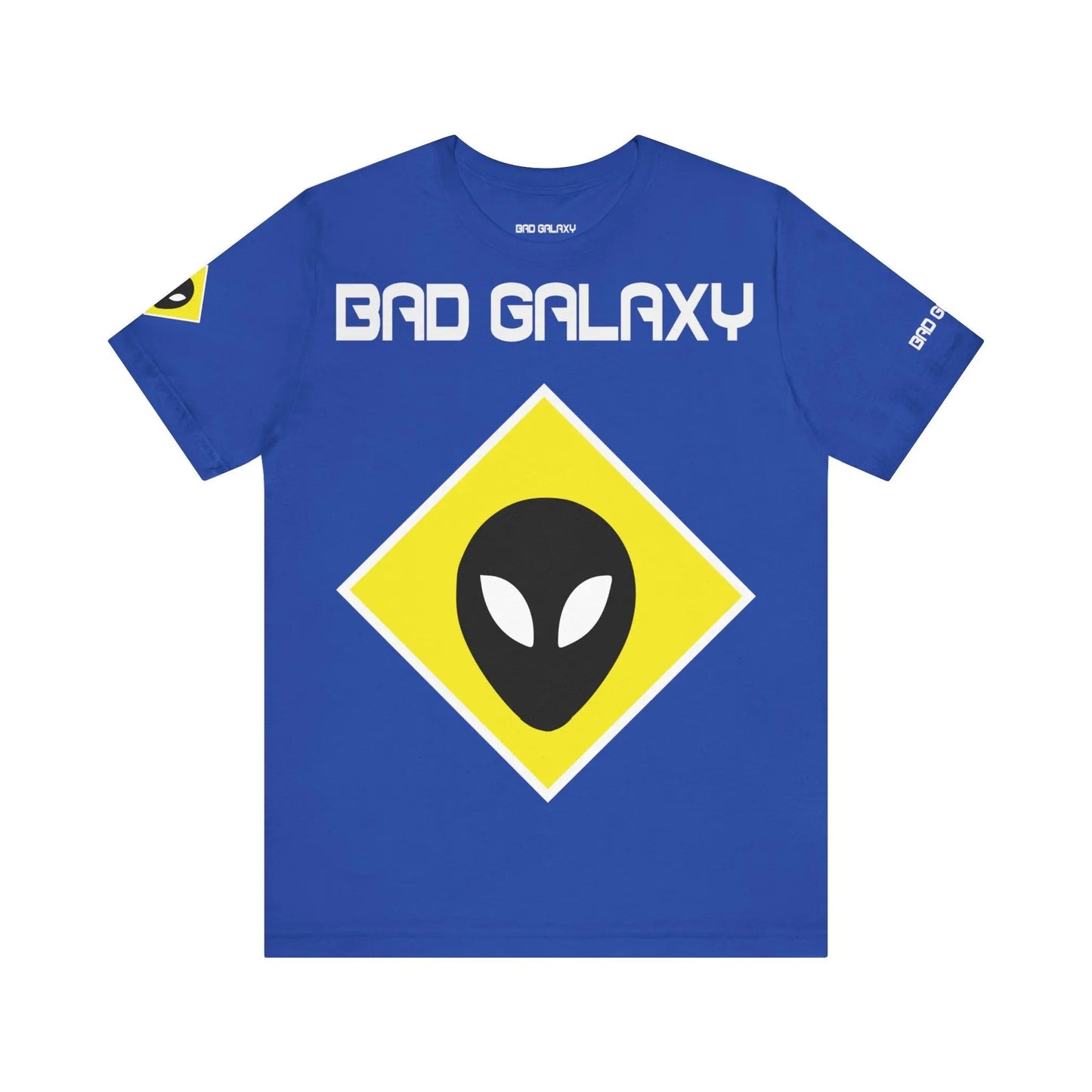 Tee Shirt With Alien From Bad Galaxy Lightweight 100 Percent Cotton Eco Friendly Inks Free Shipping