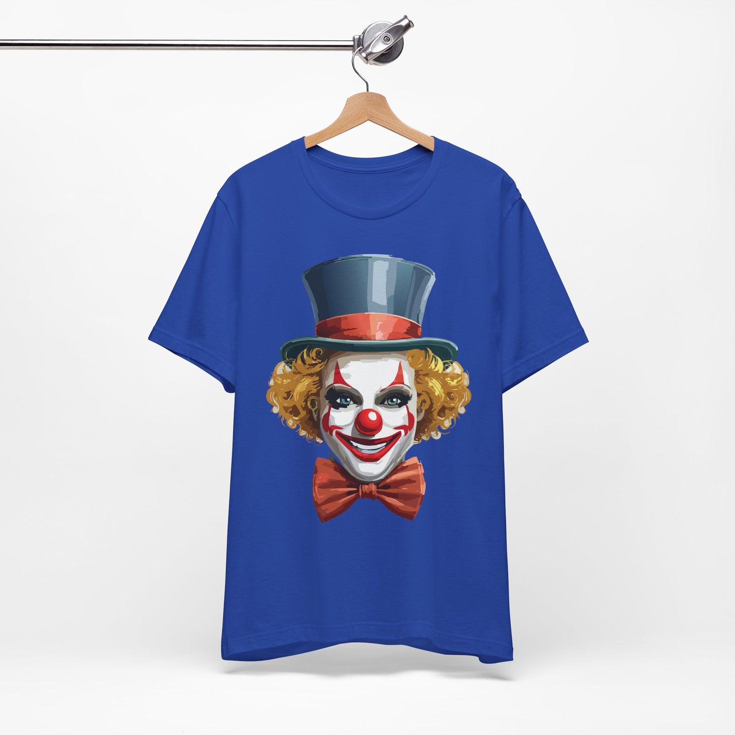 Clown Shirt, Funny Shirt, T-Shirt with Clown, Funny Art Design Tee, Circus Tees, Circus T-Shirt, Unisex Humor Wear 11