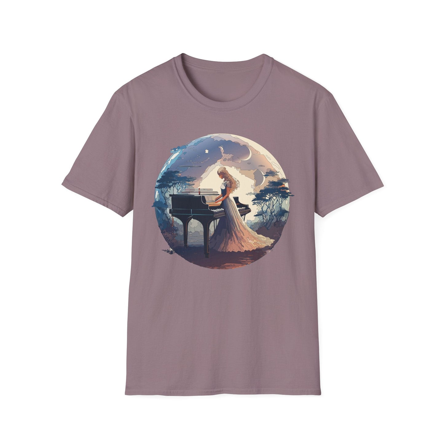 Womens Graphic T Shirts Art Design Shirt Unisex Softstyle Gildan 64000 Short Sleeve