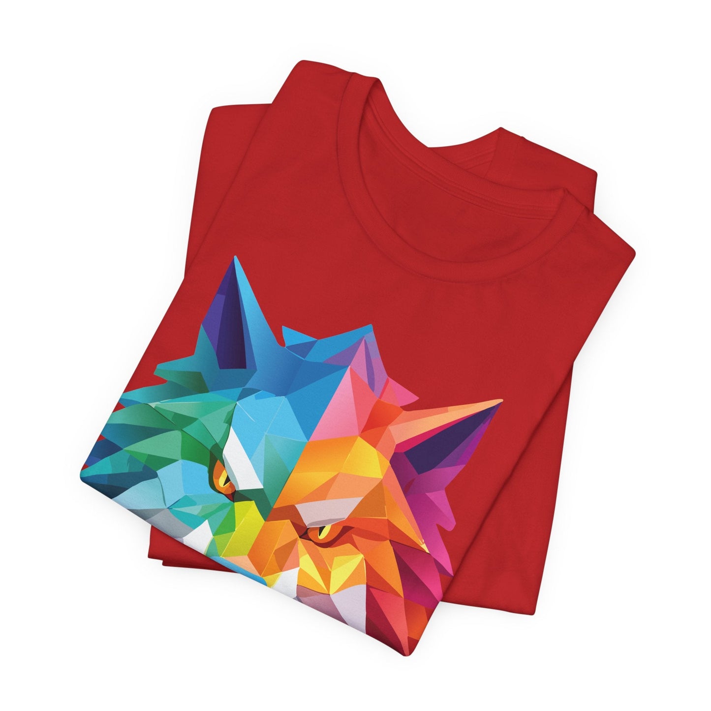 Unisex Animal Shirt Art Design Tee With Animals Wild Animals Shirt Short Sleeve