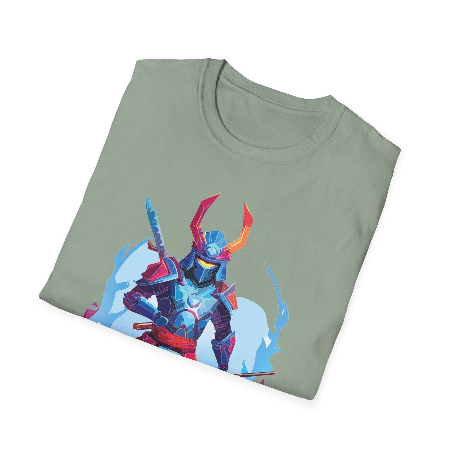 Samurai Shirt Unisex T Shirt 100 Percent Ring Spun Cotton Softstyle Tee Gildan 64000