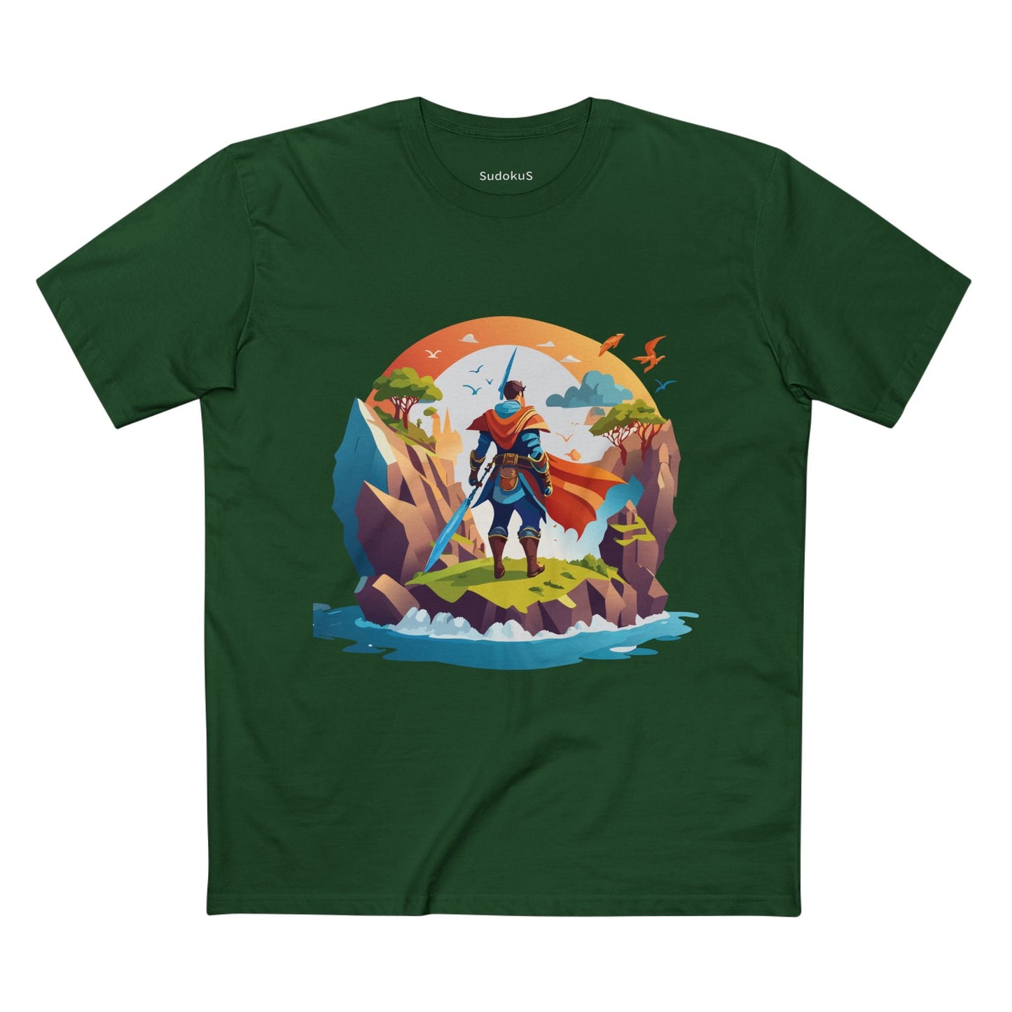 Adventures Graphic Unisex 100 Cotton Staple Tee 11