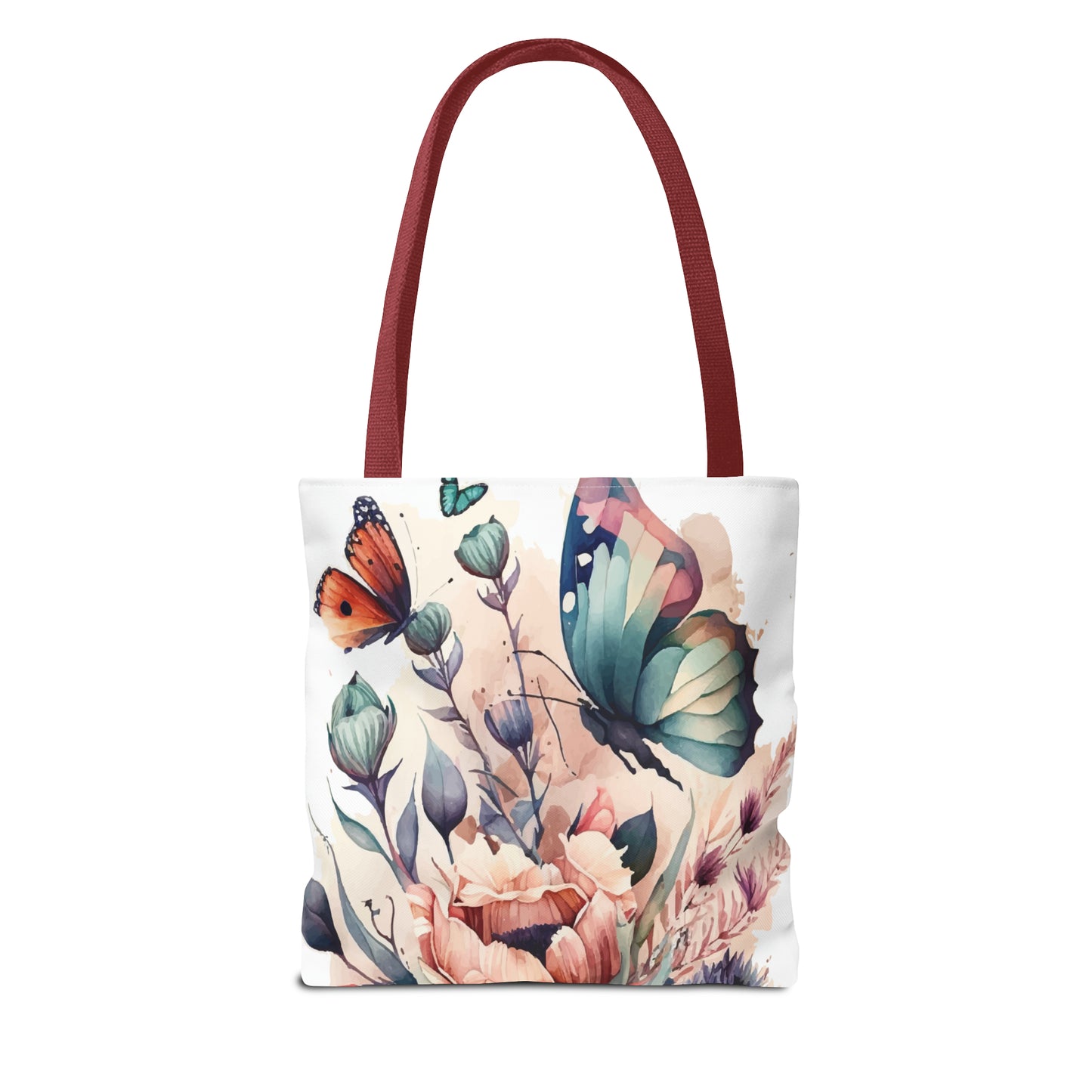 Bag with Butterfly Prints