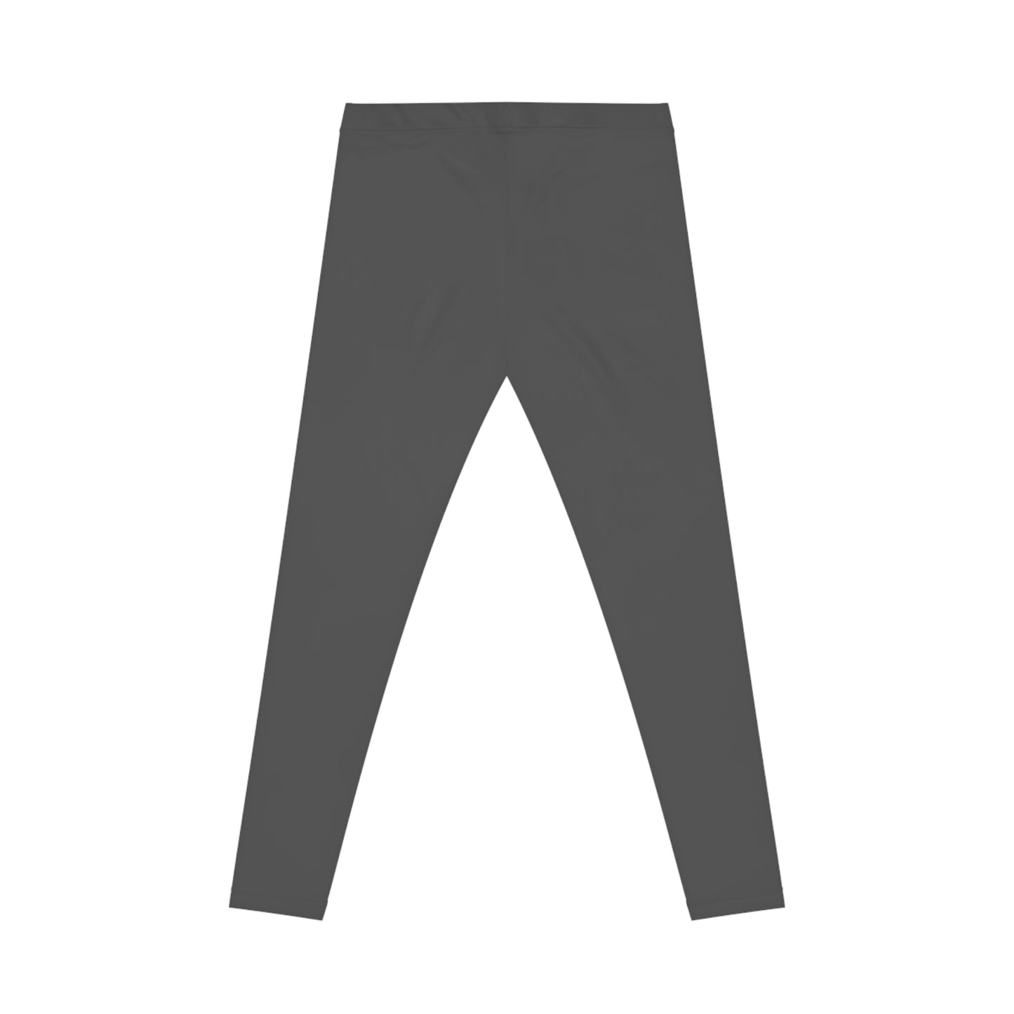 Nobel Grey Color Women's Poly-Span Casual Leggings Print Everyday Activewear Pants
